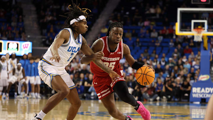 Wisconsin and UCLA is set at a near coin flip in Friday's Big Ten action. Wisconsin and UCLA is set at a near coin flip in Friday's Big Ten action.