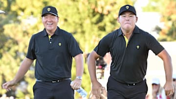 Si Woo Kim, Byeong Hun An - 2024 Presidents Cup