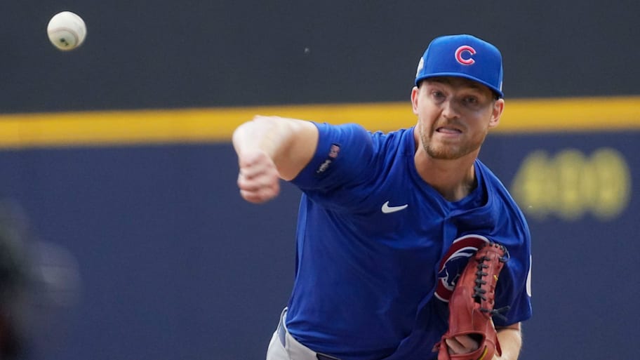 Chicago Cubs pitcher Michael Soroka 