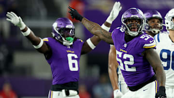 Minnesota Vikings LB Brian Asamoah II, Jihad Ward