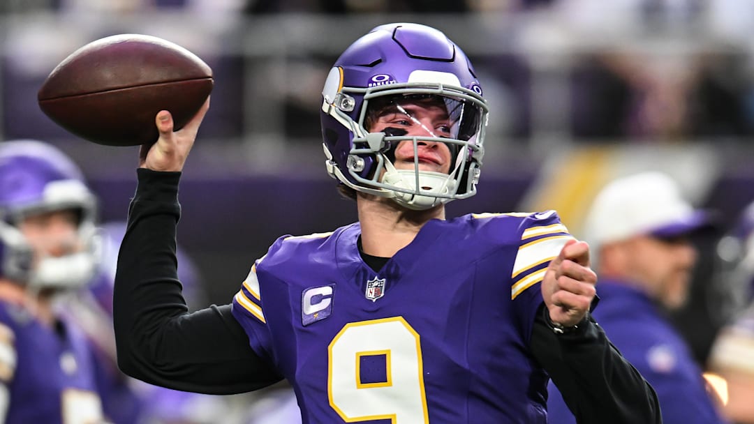 Minnesota Vikings quarterback J.J. McCarthy