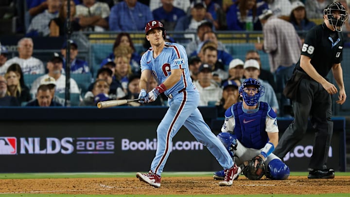 Division Series - Philadelphia Phillies v Los Angeles Dodgers - Game Three