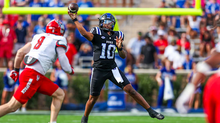 Darian Mensah, NC State v Duke