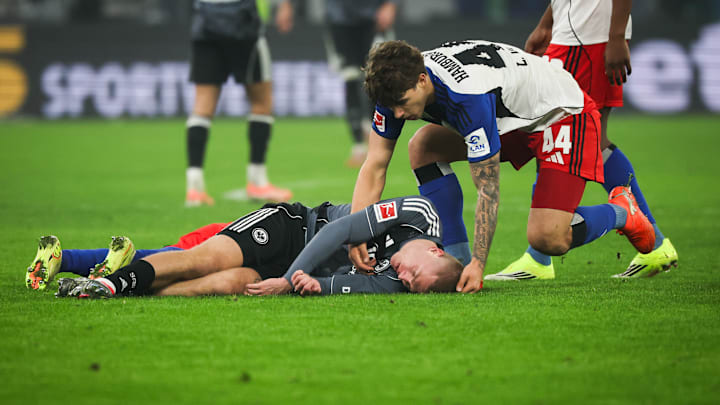 Die Szene um Frankfurts Rasmus Kristensen schockte am Samstag alle