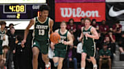 Isaac Bongen and Jesuit take on Westview in an Oregon 6A boys basketball state semifinal.
