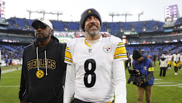 Aaron Rodgers and Mike Tomlin won a big game for the Steelers on Sunday. 