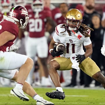 Boston College wide receiver Lewis Bond (11)