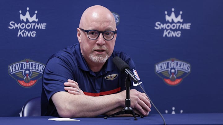 The New Orleans Pelicans fired the franchise's head of basketball operations David Griffin on Monday. The New Orleans Pelicans fired the franchise's head of basketball operations David Griffin on Monday.