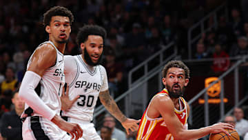 San Antonio Spurs, Trae Young, Victor Wembanyama, Julian Champagnie