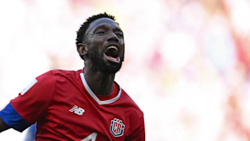 Le Costa Rica a ouvert le score.