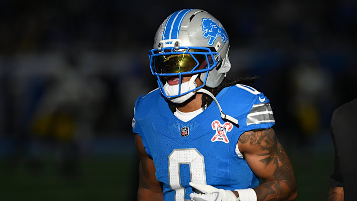 Jahmyr Gibbs has five multi-touchdown games this season.