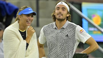 Paula Badosa and Stefanos Tsitsipas are one of the 16 teams featured on the U.S. Open mixed doubles entry list.