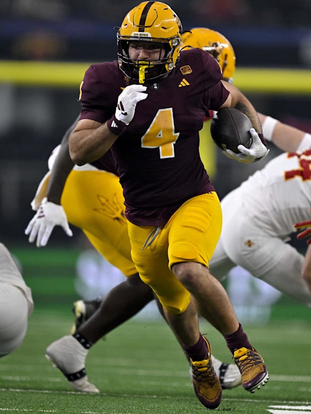 Arizona State Sun Devils running back Cam Skattebo.