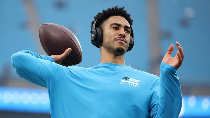 Carolina Panthers quarterback Bryce Young