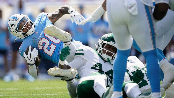  New York Jets linebacker David Bailey 