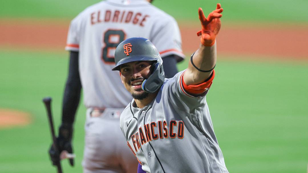 San Francisco Giants shortstop Willy Adames. Credit: Paul Rutherford-Imagn Images San Francisco Giants shortstop Willy Adames. Credit: Paul Rutherford-Imagn Images