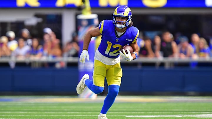 Puka Nacua and the Los Angeles Rams are favored against the Baltimore Ravens on Sunday. Puka Nacua and the Los Angeles Rams are favored against the Baltimore Ravens on Sunday.