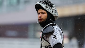 Chicago White Sox rookie catcher Edgar Quero.