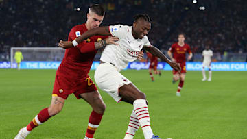 Gianluca Mancini contro Rafael Leao 