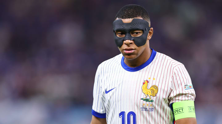 Kylian Mbappé lors de l'Euro 2024.