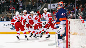Detroit Red Wings v New York Islanders