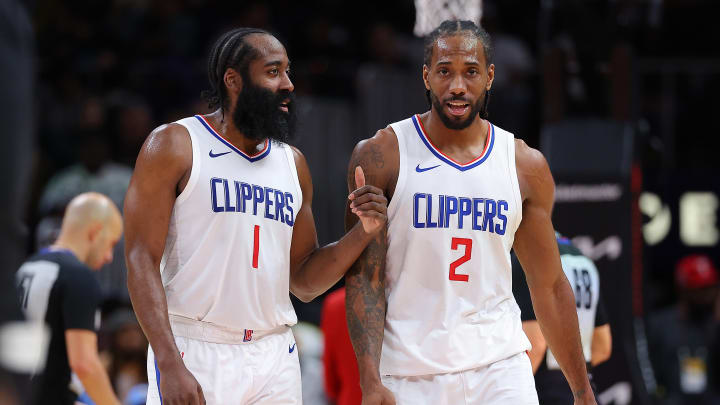 James Harden, Kawhi Leonard, LA Clippers