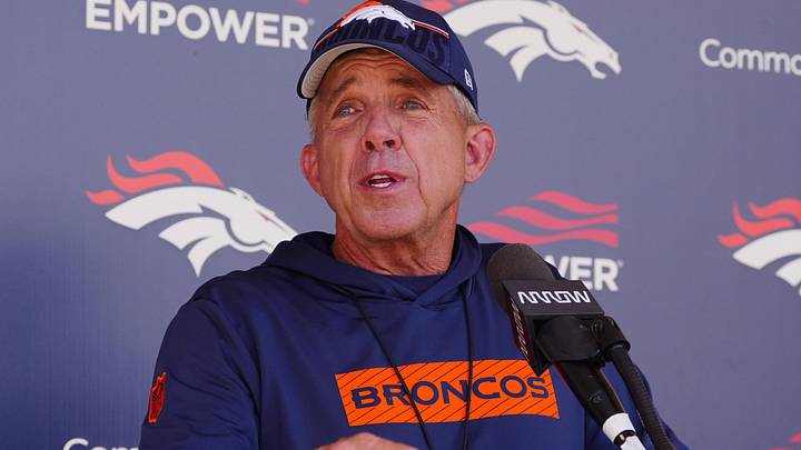 Denver Broncos head coach Sean Payton