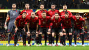 L'équipe d'Albanie