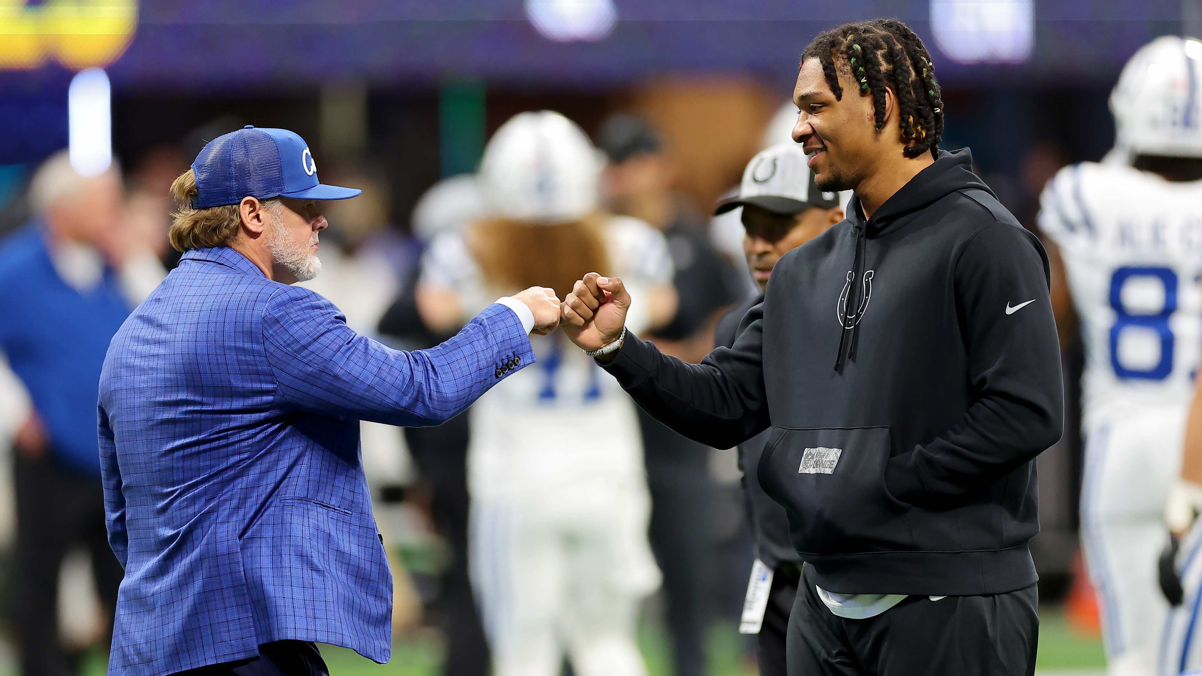 Chris Ballard said Anthony Richardson was 'drowning' before he was benched