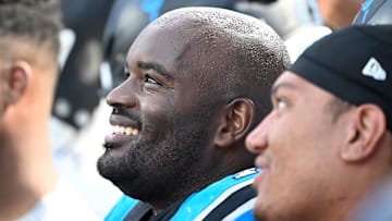 Carolina Panthers offensive tackle Taylor Moton