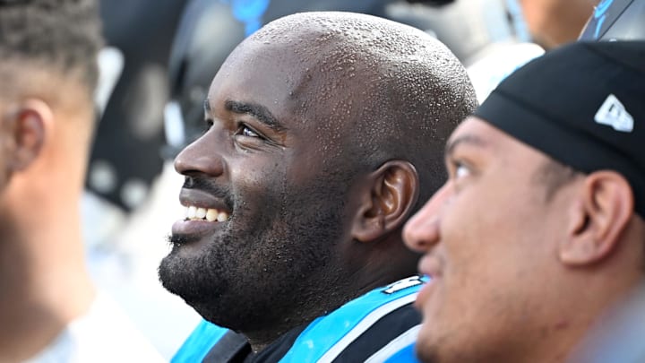 Carolina Panthers offensive tackle Taylor Moton