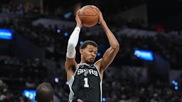 Victor Wembanyama is averaging 31.0 points, 13.8 rebounds and 4.8 blocks to start the season.