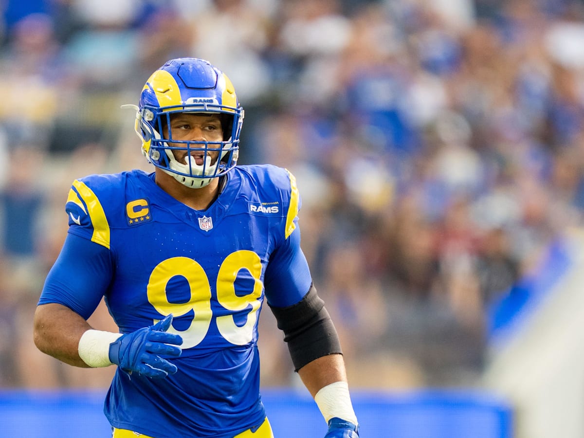 NFL ラムズ アーロン・ドナルド リミテッドジャージ【48/XL】 NFL ラムズ アーロン・ドナルド リミテッドジャージ【48/XL】