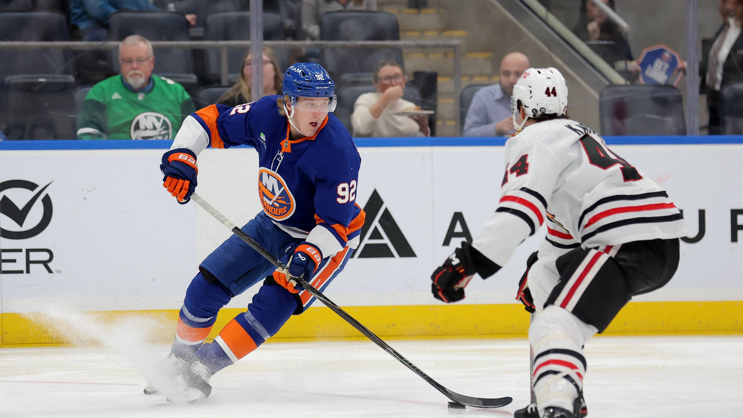 NY Islanders dealing with early adversity as they host Chicago Blackhawks at UBS