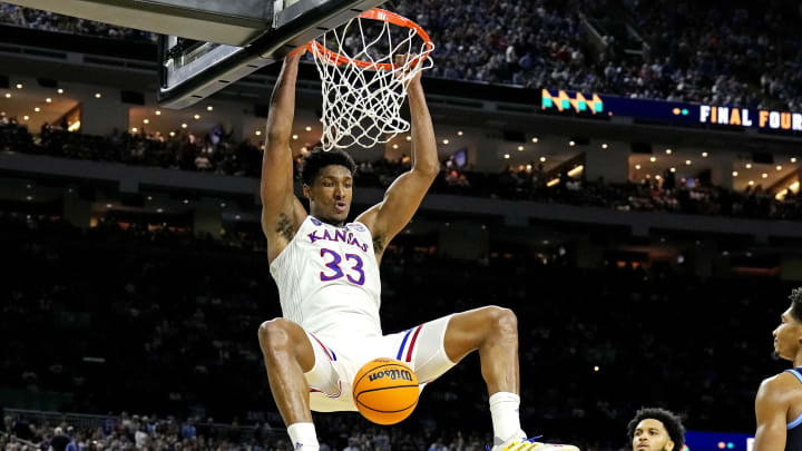 David McCormack and the No. 1 seeded Kansas Jayhawks are 4-point favorites in the National Championship game against No. 8 North Carolina.