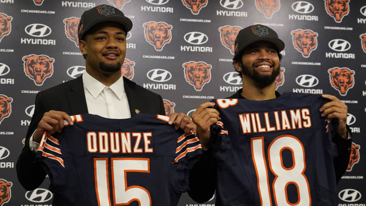 Chicago Bears, Rome Odunze, Caleb Williams