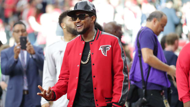 Usher, Atlanta Falcons