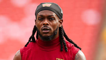 Washington Commanders wide receiver Noah Brown