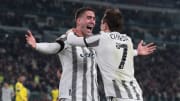 Cristiano Giuntoli a parlé de Dusan Vlahovic