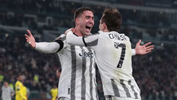 Cristiano Giuntoli a parlé de Dusan Vlahovic