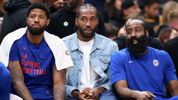 Paul George, Kawhi Leonard, James Harden