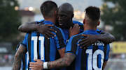 Joaquin Correa, Romelu Lukaku e Lautaro Martinez
