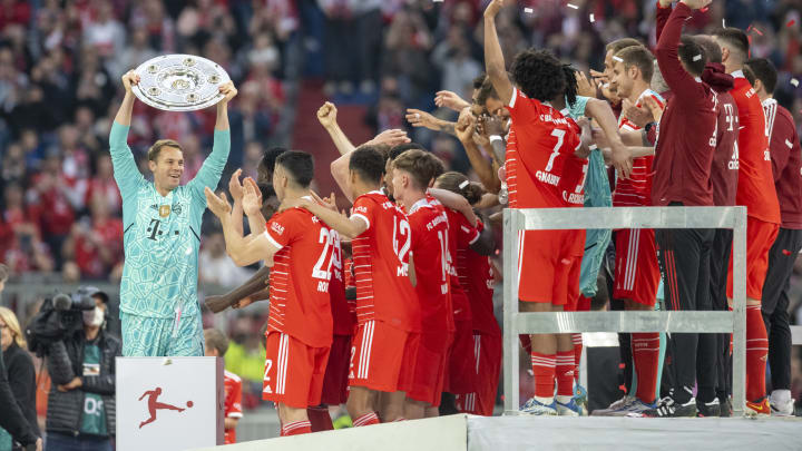 Bayern Munich are the defending champions