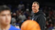 Duke basketball head coach Jon Scheyer