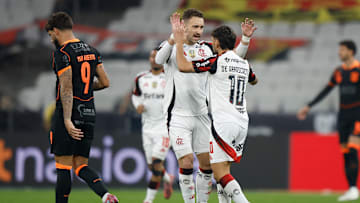 Flamengo venceu o Corinthians de virada em Itaquera