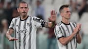 Leonardo Bonucci e Arek Milik 