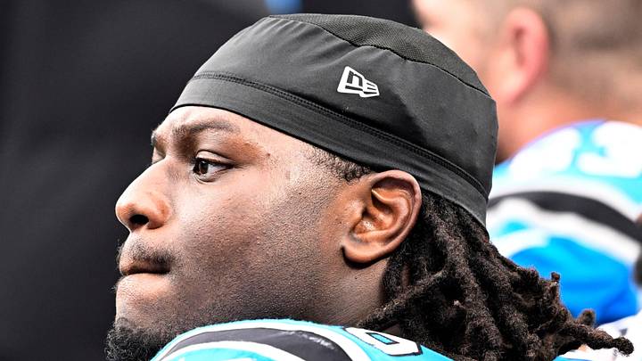Carolina Panthers offensive tackle Ikem Ekwonu