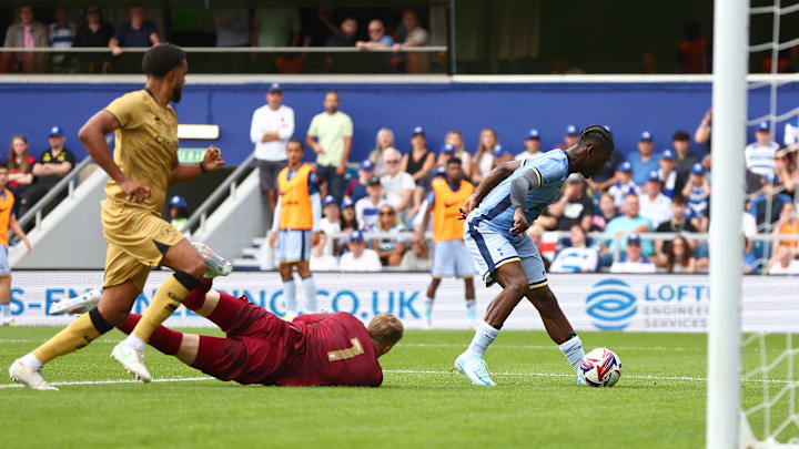 Bissouma opening the scoring at QPR in pre-season - feels a while ago now - Queens Park Rangers v Tottenham Hotspur - Pre-Season Friendly