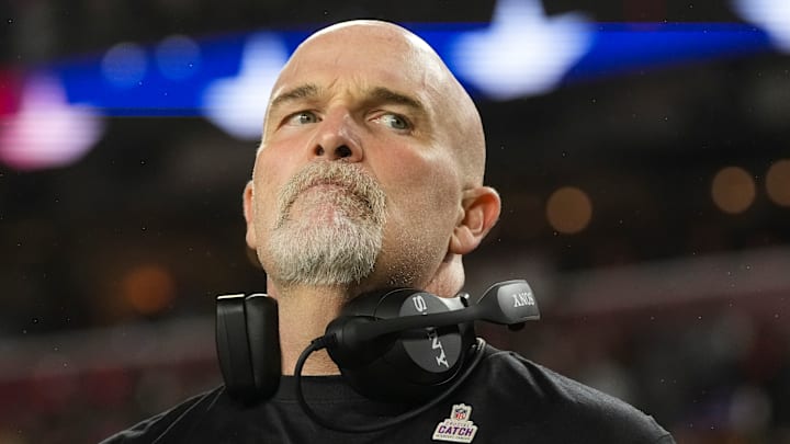 Washington Commanders head coach Dan Quinn