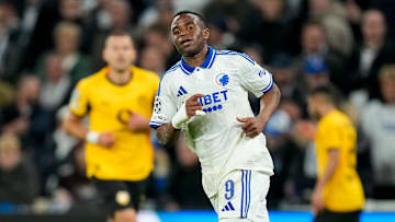 Youssoufa Moukoko im Trikot des FC Kopenhagen Youssoufa Moukoko im Trikot des FC Kopenhagen